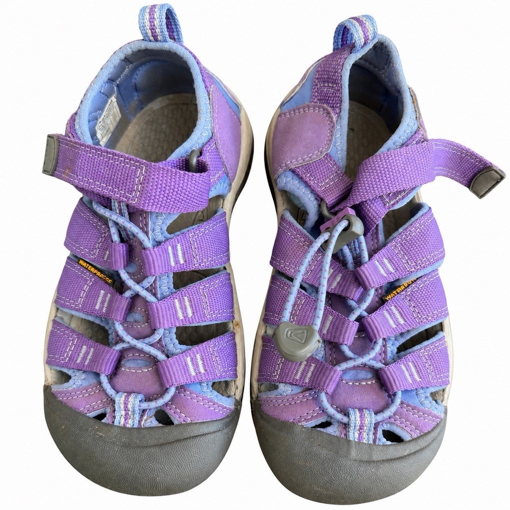 KEEN Newport H2 Girl's Sandals Purple Periwinkle Water Waterproof Hiking Size 1
